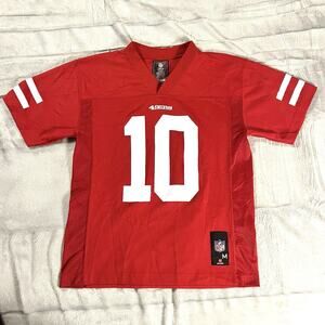 Authentic NFL Nike Youth Medium 10-12 Boys Garoppolo SF 49ers On Field Jersey
